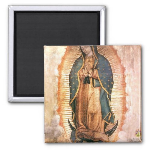 Our Lady Of Guadalupe Vintage Magnet
