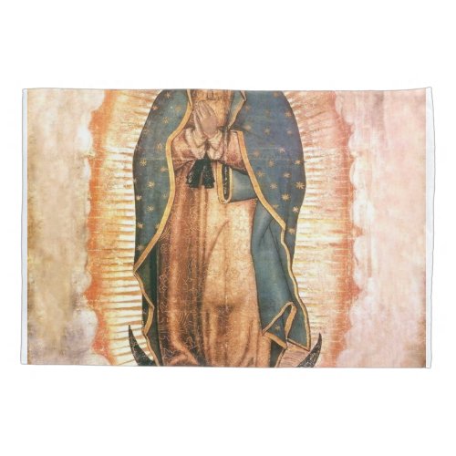 Our Lady Of Guadalupe Vintage Pillow Case