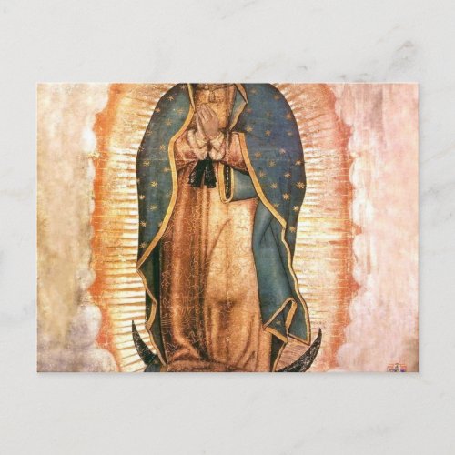 Our Lady Of Guadalupe Vintage Postcard