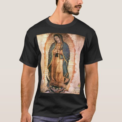 Our Lady Of Guadalupe Vintage T_Shirt