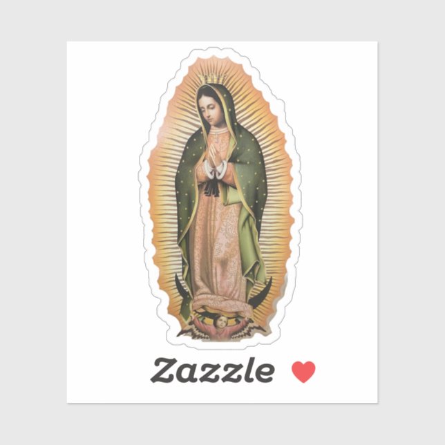 Our Lady of Guadalupe Vinyl Sticker (Sheet)