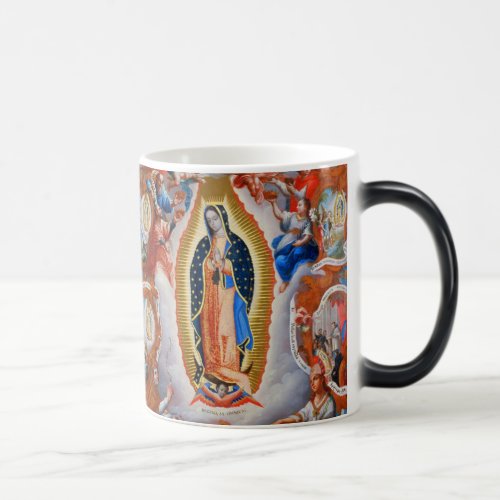 Our Lady of Guadalupe Virgin Magic Morphing Mug