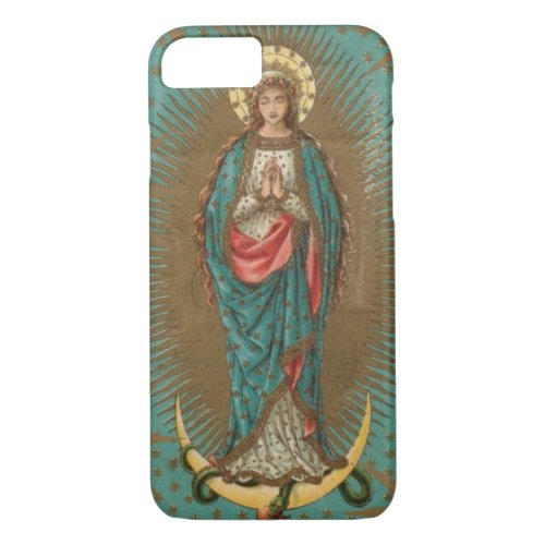 Our Lady of Guadalupe VIRGIN MARY iPhone 87 Case