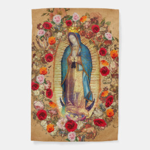 Our Lady of Guadalupe Virgin Mary Catholic Mexico  Garden Flag