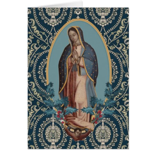 Our Lady of Guadalupe Virgin Mary Feliz Navidad