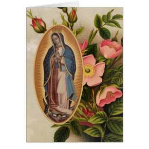 Our Lady of Guadalupe Virgin Mary Mexico Cards