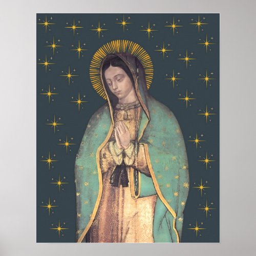 Our Lady of Guadalupe Virgin Mary Poster 