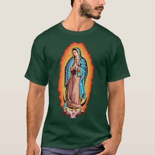 Our Lady of Guadalupe Virgin Mary T_Shirt
