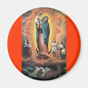 OUR LADY OF GUADALUPE VIRGIN TRADITIONAL CATHOLIC MAGNET