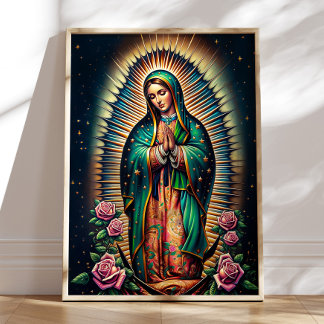 Our Lady of Guadalupe Wall Art Home Decor
