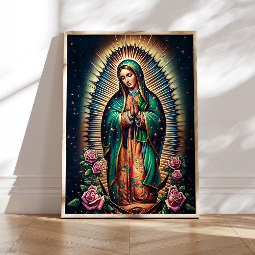 Our Lady of Guadalupe Wall Art Home Decor 
