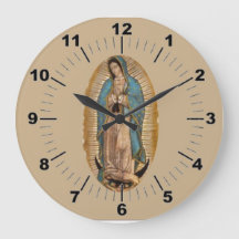 Our Lady of Guadalupe Wall Clock