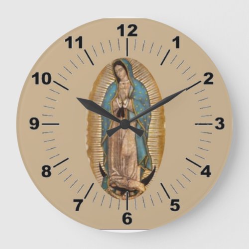 Our Lady of Guadalupe Wall Clock
