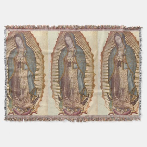 Our Lady Of Guadalupe Wall Hanging Blanket