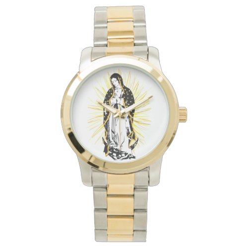 Our Lady of Guadalupe watch with rays
