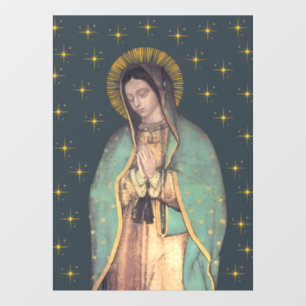 Our Lady of Guadalupe Window Cling Decal