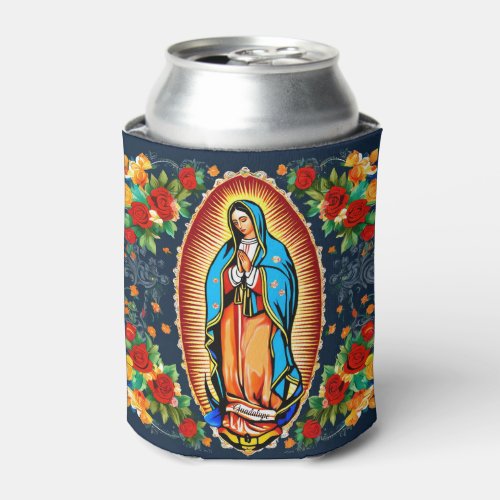 Our Lady of Guadalupe with Name Virgin Mary Can Cooler