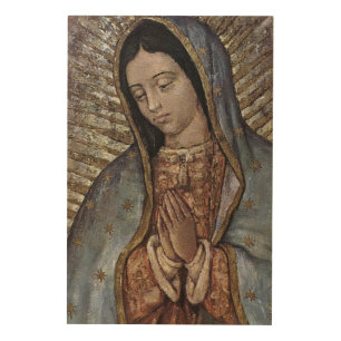 Our Lady of Guadalupe. Wood Wall Decor