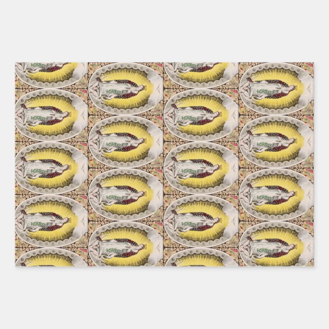Our Lady of Guadalupe Wrapping Paper Sheets (Front)