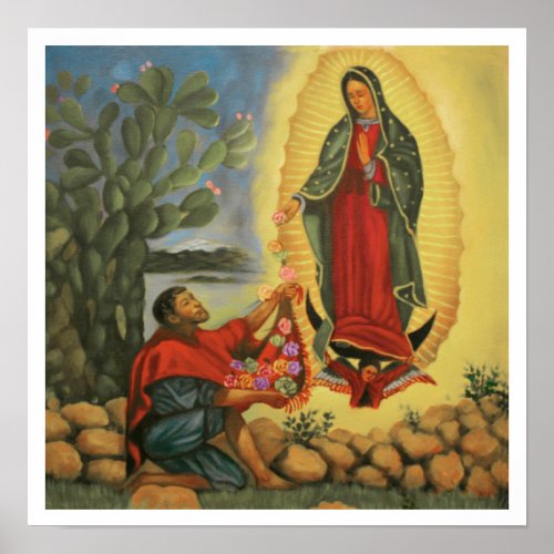 Our Lady of Gudalupe poster