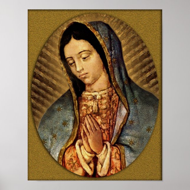 Our Lady of Gusdalupe Patroness of The Americas. Poster (Front)