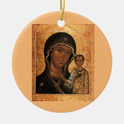 Our Lady of Kazan Icon Ornament