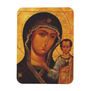 Our Lady of Kazan Orthodox Icon Magnet