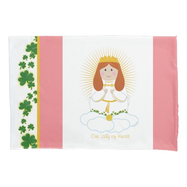 Our Lady of Knock Pillow Case (Front)