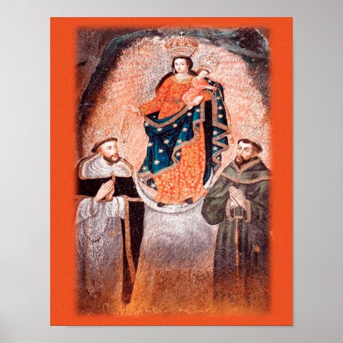 Our Lady of Las Lajas Poster