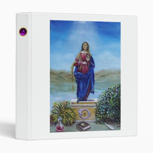 OUR LADY OF LIGHT Madonna of Immaculate Conception Binder