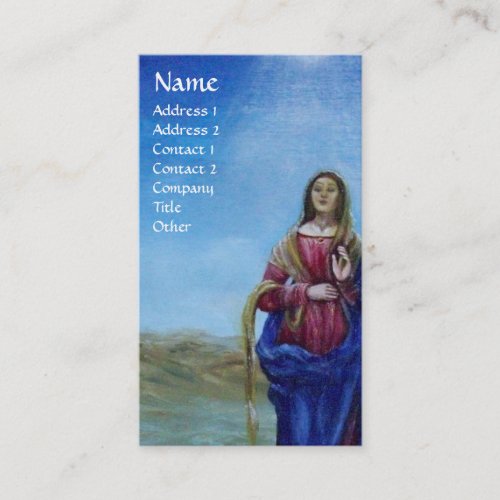 OUR LADY OF LIGHT Madonna of Immaculate Conception Business Card