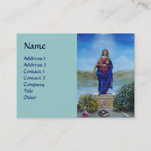 OUR LADY OF LIGHT Madonna of Immaculate Conception Business Card