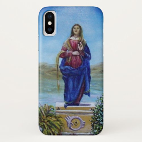 OUR LADY OF LIGHT Madonna of Immaculate Conception iPhone X Case