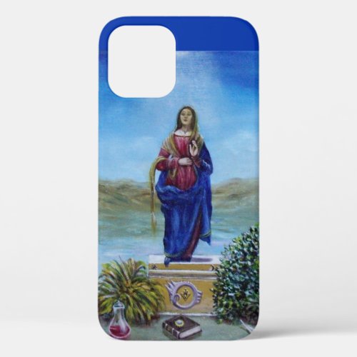 OUR LADY OF LIGHT Madonna of Immaculate Conception iPhone 12 Case