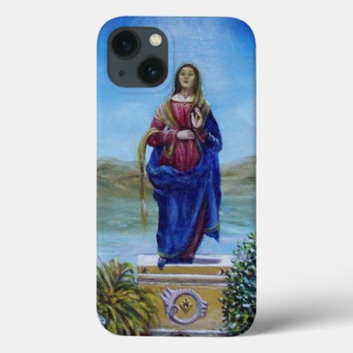 OUR LADY OF LIGHT Madonna of Immaculate Conception iPhone 13 Case