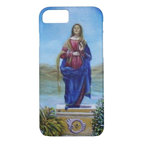 OUR LADY OF LIGHT Madonna of Immaculate Conception iPhone 87 Case