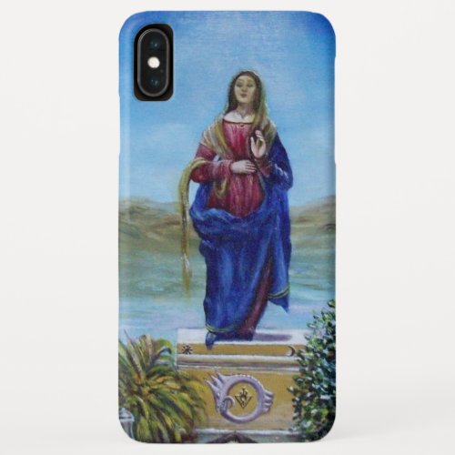 OUR LADY OF LIGHT Madonna of Immaculate Conception iPhone XS Max Case