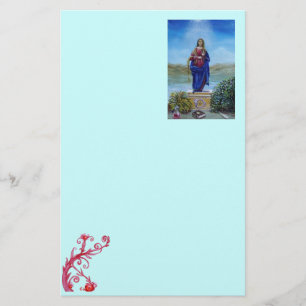 OUR LADY OF LIGHT Madonna of Immaculate Conception Stationery