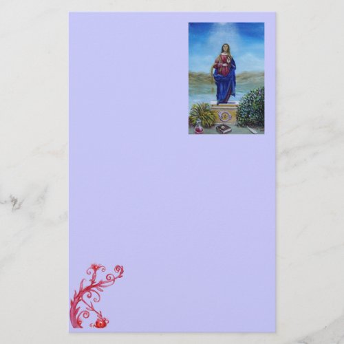 OUR LADY OF LIGHT Madonna of Immaculate Conception Stationery