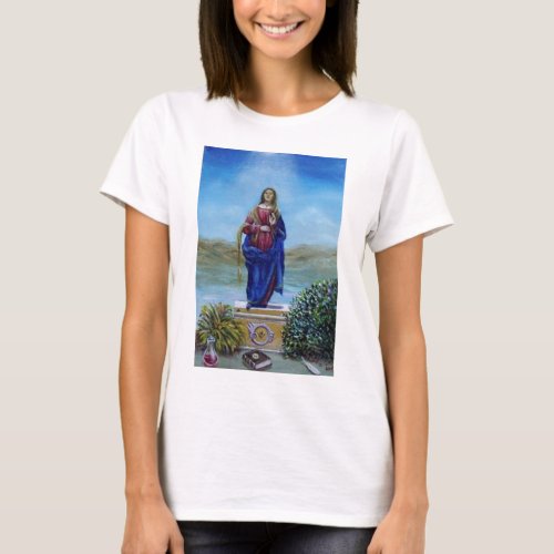 OUR LADY OF LIGHT Madonna of Immaculate Conception T_Shirt