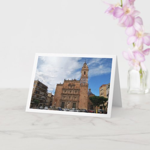 Our Lady of Los Angeles Church Valencia Spanish Card
