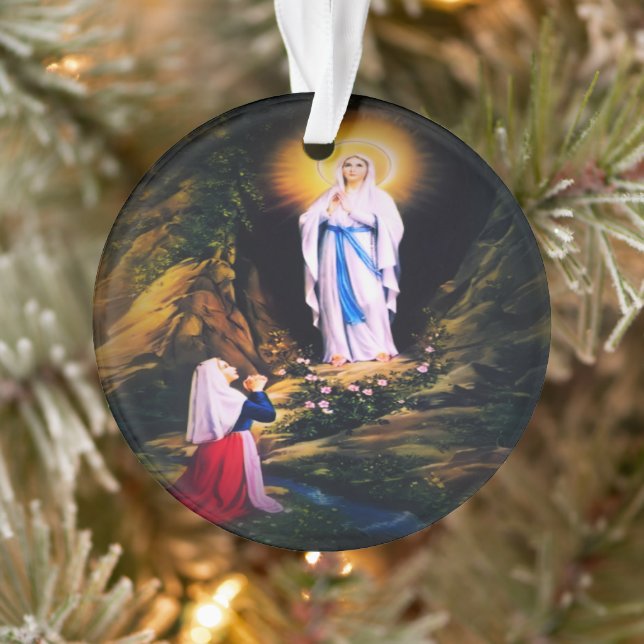 Our Lady of Lourdes by Litany Lane Ornament (Tree)