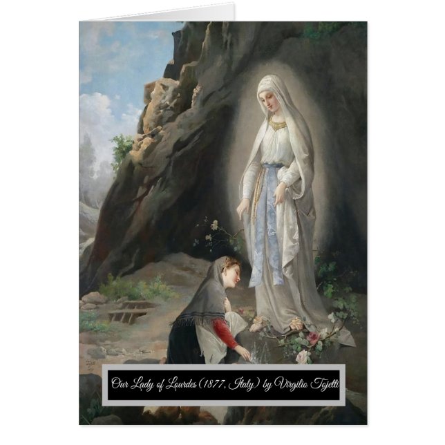 Our Lady of Lourdes Cards (Front)