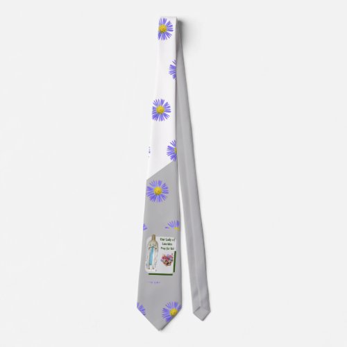 Our Lady of Lourdes Neck Tie