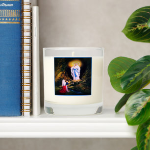 Our Lady of Lourdes Scented Candle