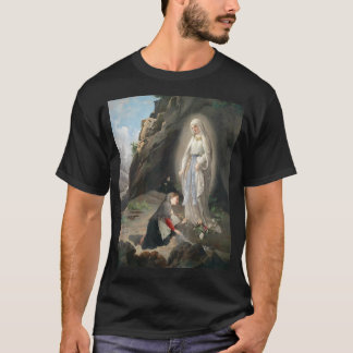 Our Lady Of Lourdes St Bernadette Immaculate Mary  T-Shirt