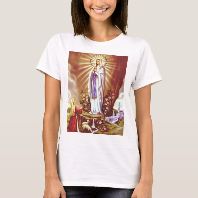 Our Lady of Lourdes T-Shirt (Front)