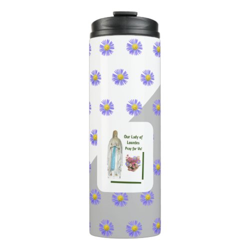 Our Lady of Lourdes Thermal Tumbler