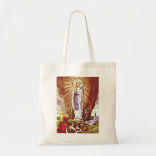 Our Lady of Lourdes Tote Bag