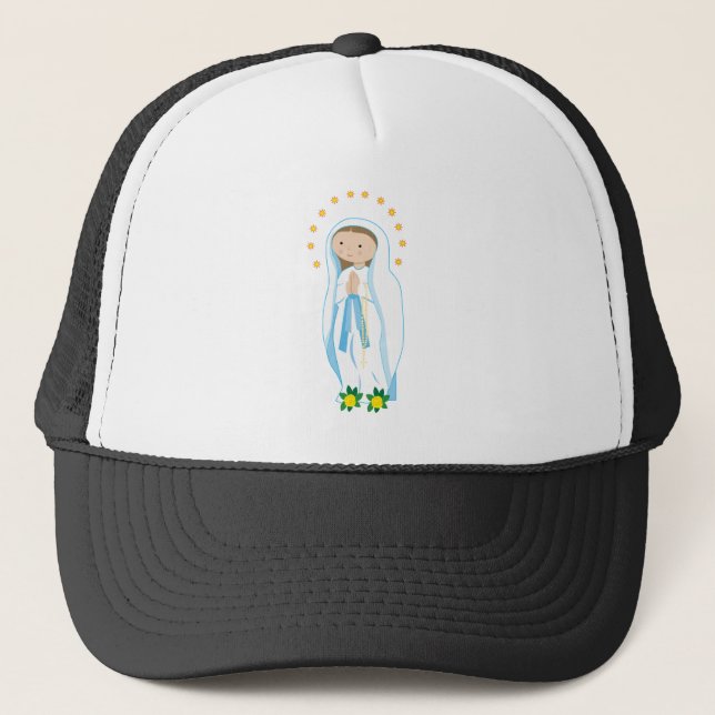 Our Lady of Lourdes Trucker Hat (Front)